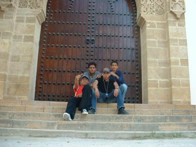 Me and Bader and Karim and Soufiane